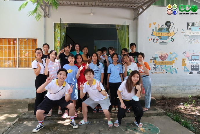Hỗ trợ màn cửa cho thư viện cộng đồng Eco Vietnam Group Phong Thạnh, Trà Vinh