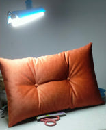 Gối trang trí nút 30x50 Deluxe Sienna Button Tufting Cushion