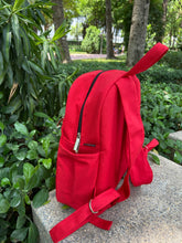 Balo vải bố đỏ Soft Decor | Red Canvas Backpack