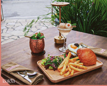 Khăn ăn Khaki 45x45cm thêu logo thương hiệu