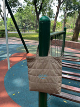 Túi xách chần gòn Slate Grey Quilting Bag
