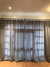 Màn cửa sổ vải Canvas ngang 3,5m x cao 3m (xám)