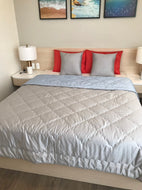 Drap giường Slate Grey Color 1.6x2m