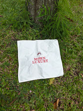 Khăn ăn Khaki 45x45cm thêu logo thương hiệu