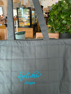 Túi xách chần gòn Slate Grey Quilting Bag