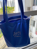 Túi Tote - Soft Decor Cobalt Canvas Tote Bag