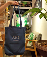 Túi Tote - Soft Decor Navy Canvas Tote Bag
