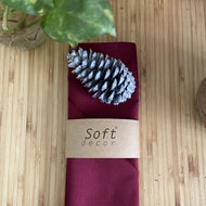 Khăn ăn 45x45cm Red Plum Khaki Napkins