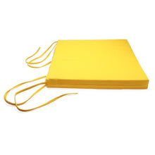 Nệm ngồi 455 Cadmium Lemon Canvas Square Seat Pad 45x45x5cm