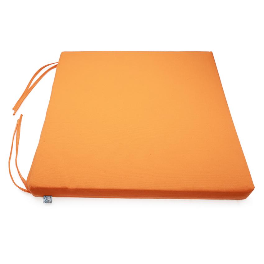 Nệm ngồi 50035 Orange Canvas Square Seat Pad 50x50x3.5cm