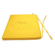 Nệm Ngồi Thiền 455 Yellow Lotus Square Seat Pad 45x45x5cm.