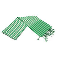 Khăn rằn thời trang Green Scarf 40x150cm (Xanh lá)