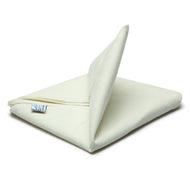 Khăn Ăn White Canvas Napkins 45x45cm