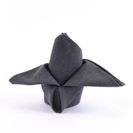 Khăn Ăn Dark Grey Canvas Napkin 45x45cm