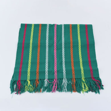 Vải Thổ Cẩm Green Bahnar Brocade Fabric 65x200cm