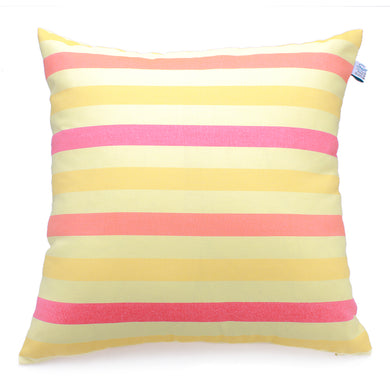 Gối trang trí Sofa 40 Yellow Red Stripe, Sofa Cushion 40 Yellow Red Stripe, 40x40cm