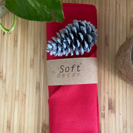 Khăn ăn Christmas Red Khaki Napkins 45x45cm