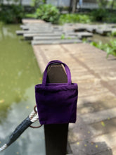 Túi xách Dark Purple Velvet Emperor Mini Bag